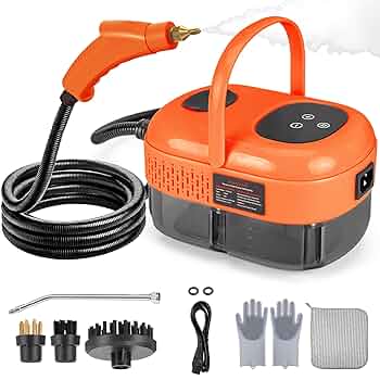 蒸気孔　英語版　4枚セット Amazon.com - Yshunlai Portable Handheld Steam Cleaner, 2500W